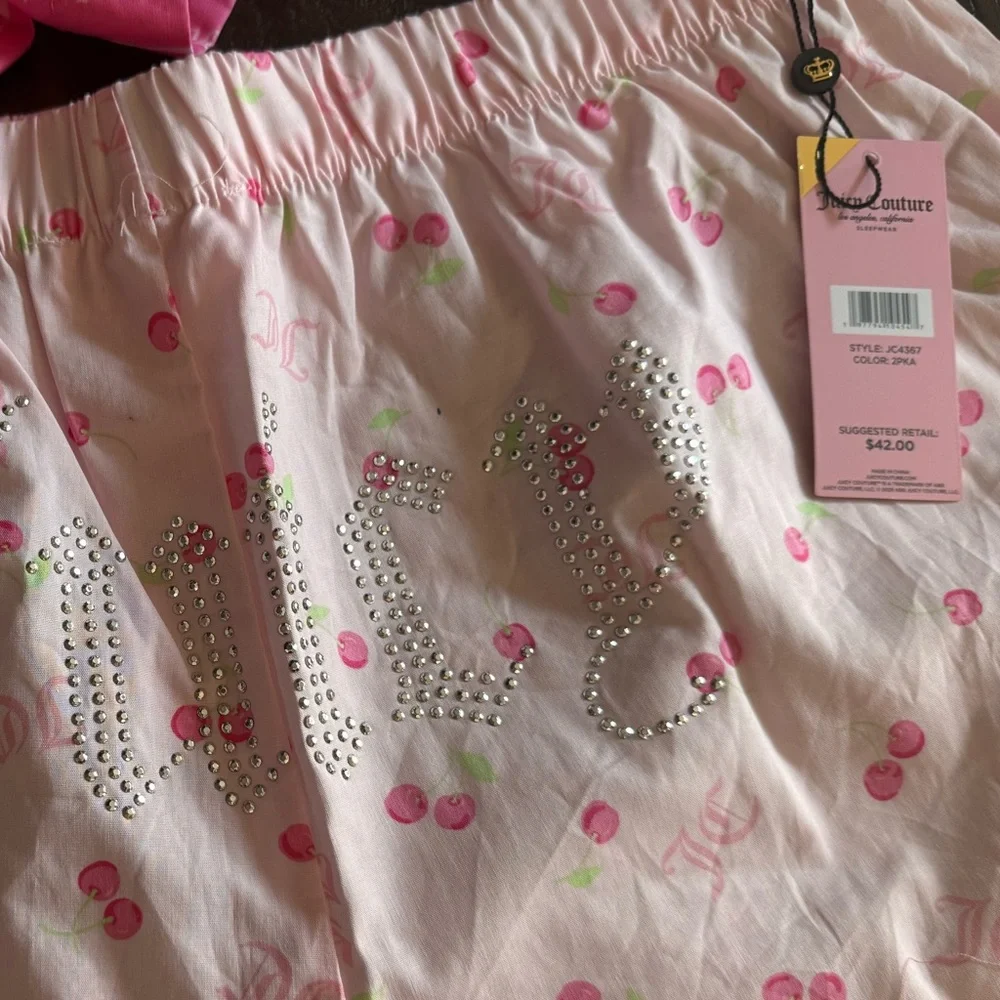 NWT(2)Juicy Couture Women’s boxers . One has JUICY print back - Picture 3 of 7